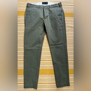 Abercrombie & Fitch Grey/Green Super Skinny Stretch Pants